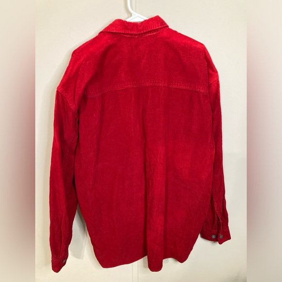 Unlimited Marlboro Corduroy Half Zip Long Sleeve Shirt - Picture 3 of 3